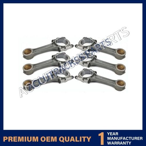 6pcs connecting rod for komatsu s6d102e-1 engine