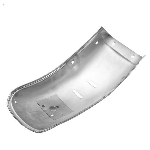 Rear fender mudguard stainless steel for suzuki gn125/gn250 chrome motorcycle