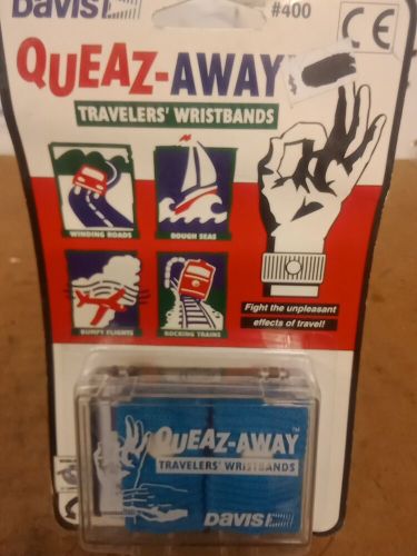 400 davis &#034;queaz-away&#034; travelers wristbands