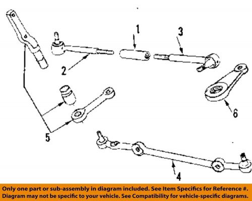 Ford oem 17-18 f-350 super duty steering gear-outer tie rod end hc3z3a131g