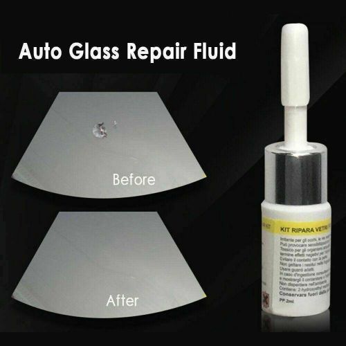 Auto windshield repair chips crack glass resin sealer automotive car window us