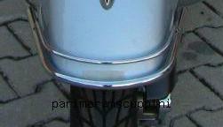 Vespa granturismo gts 250 300 gtv250ie chrome front bumper rail - cuppini italy