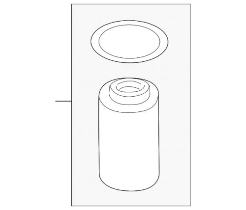 Genuine land-rover oil filter lr013148