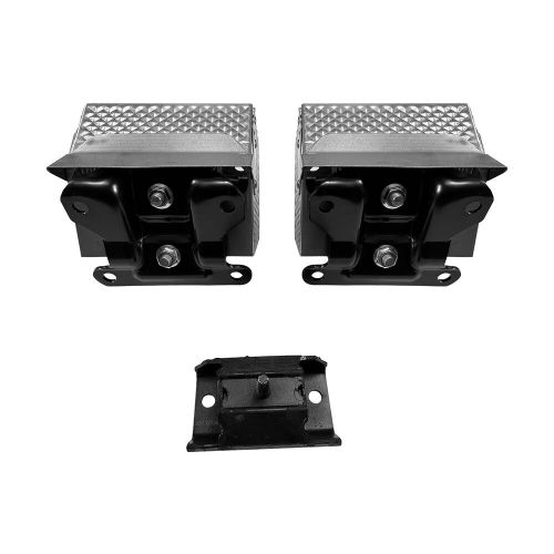 For escalade silverado 1500 tahoe yukon 2wd engine &amp; trans mount 3pcs w/ bracket