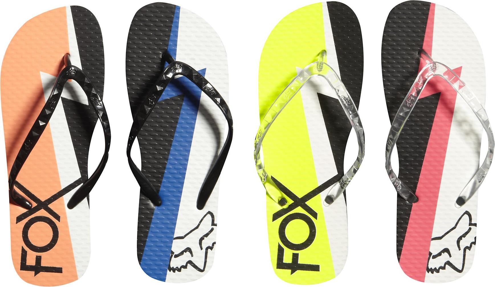 Fox racing womens faster than lightning flip flops 2013