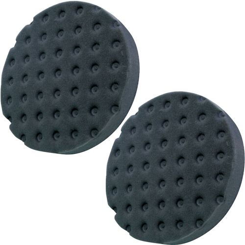 ​shurhold pro polish black foam pad 6.5&#034; - 2 pack for dual action polisher