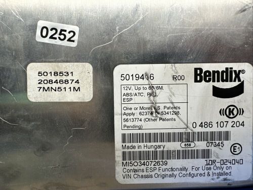 ✅ volvo vnl mack bendix breaks abs control  module 5018531 486107204 oem ✅