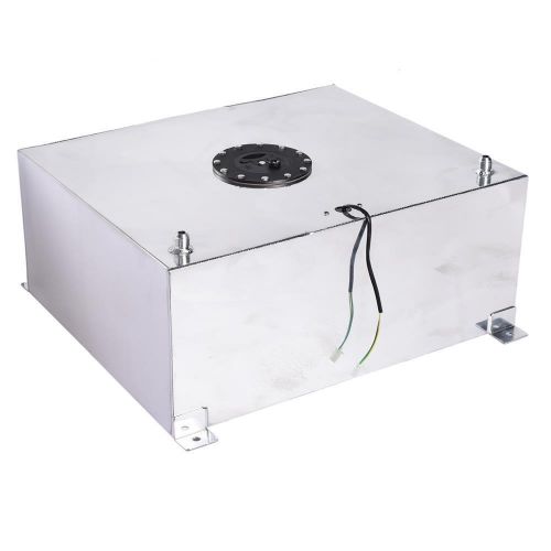 Usa 20 gallon lightweight polished aluminum race drift fuel cell tank