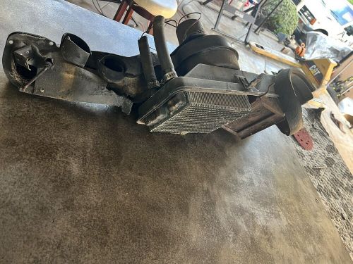 1965 1966 1967 mustang original heater box &amp; blower motor assembly -motor works