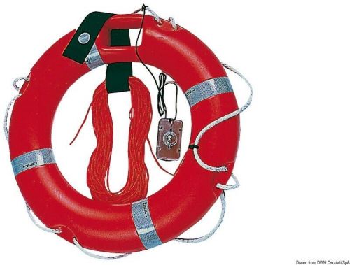 Osculati ringbuoy + torch 40x64cm