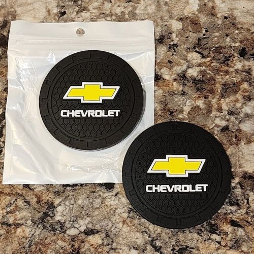 Chevrolet truck/car cup holder coasters - auto accessories