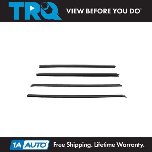 Trq door window belt weatherstrip kit for 94-02 dodge ram 1500 ram 2500 ram 3500