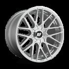 (set of 4) rotiform r140 rse wheels 19x8.5 5x108/5x114.3 +45 mm silver rims 19&#039;&#039;