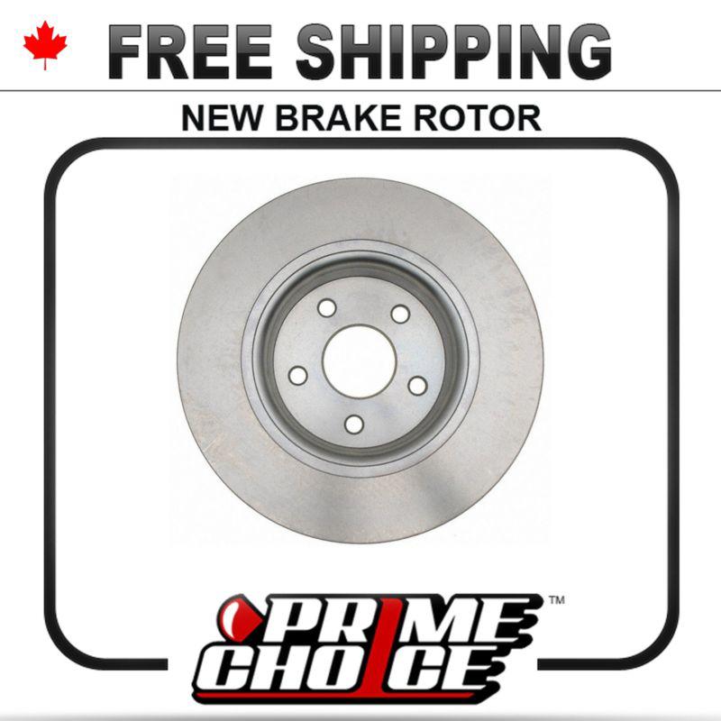 1 premium new disc brake rotor for front fits left driver / right passenger side