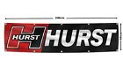 Hurst performance banner flag 2x8 ft racing car parts garage man cave decoration