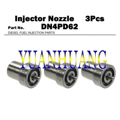 3pcs injector nozzle dn4pd62 for kubota d722 d782 d902 16001-53000 16851-53000