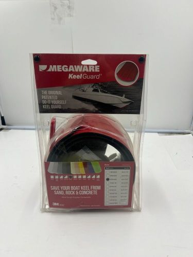 Megaware keelguard 6&#039; red keel protector for boat size up to 18&#039;