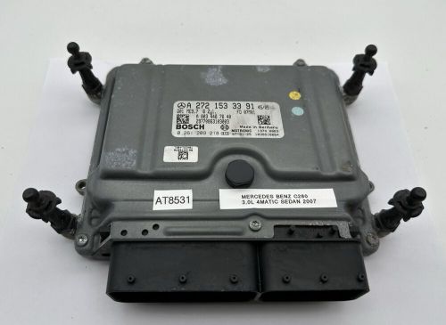 Oem 06-08 mercedes-benz c280 c350 e350 slk300 clk350 ecu engine control module