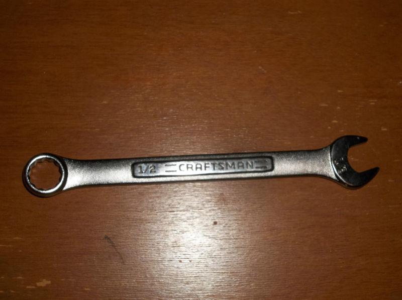 Craftsman 1/2 inch combination wrench 12 point