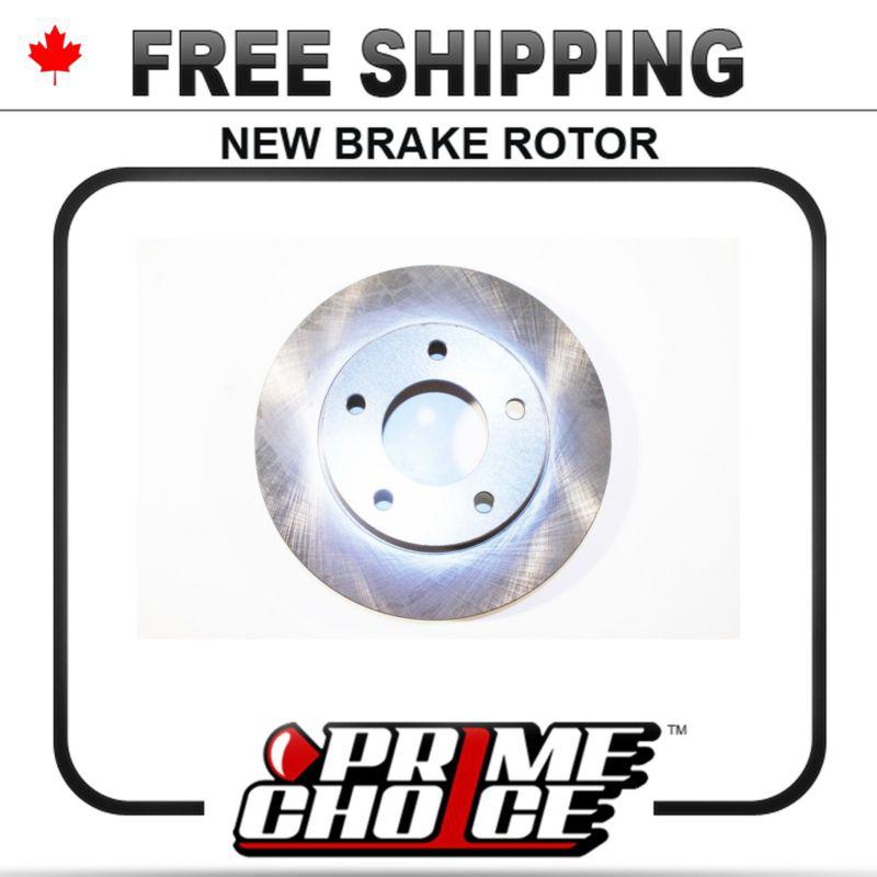 1 premium new disc brake rotor for front fits left driver / right passenger side