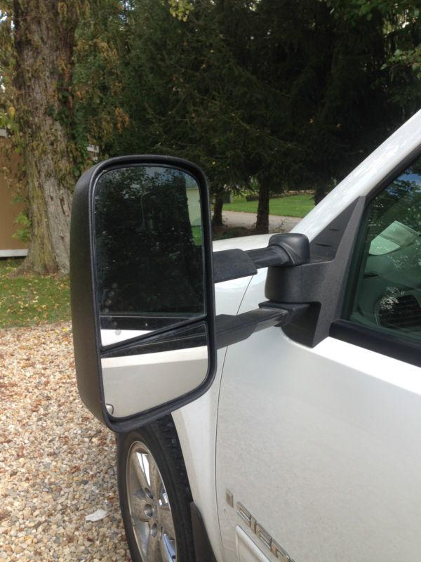 Side mirrors - heated, extendable, with electric turn signals - oem