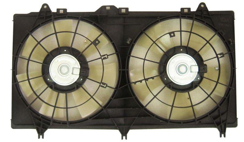 2012-2013 chevrolet camaro radiator/ac condenser fan assembly 6.2 liter