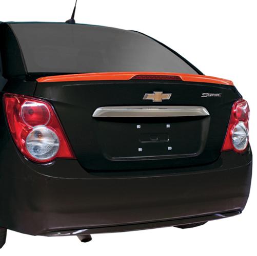 12-14 sonic sedan spoiler kit 1 piece inferno orange metallic z-spec 95328343