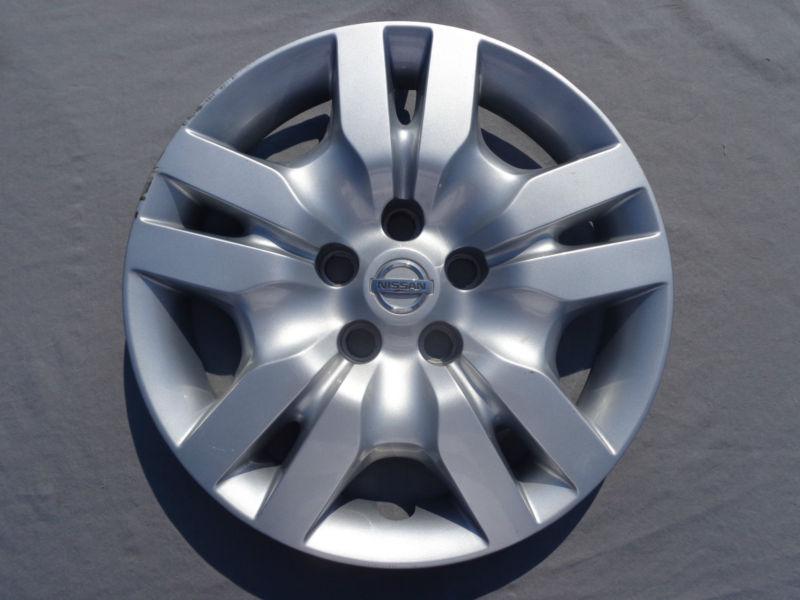 09-12 nissan altima hubcap wheel cover 16" oem 40315-zn60a hol# 53078 #h13-b093