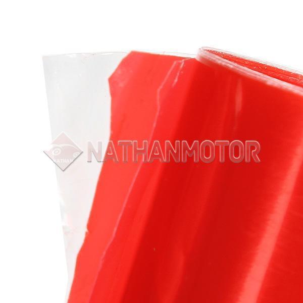 Tint vinyl smoke light head tail drl fog lamp film sheet sticker decal red