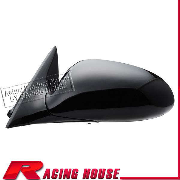 Oldsmobile intrigue power heat gloss black mirror left hand driver rear view new