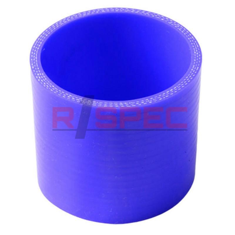 Universal blue 3.0'' 3 ply 76mm straight coupler silicone hose intercooler inlet
