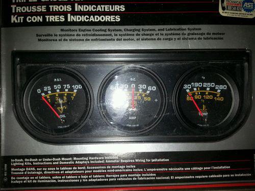 Triple gauge kit