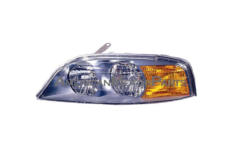 Left driver side replacement headlight head lamp 00-02 lincoln ls - 2w4z13008ca