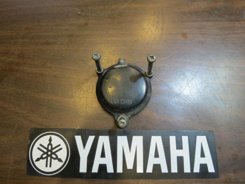 1978 yamaha tt500 oil filter cover cap xt500 76 77 78 79 80 81