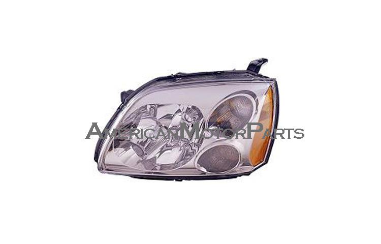 Left driver side replacement headlight 04-05 mitsubishi galant - mn161851