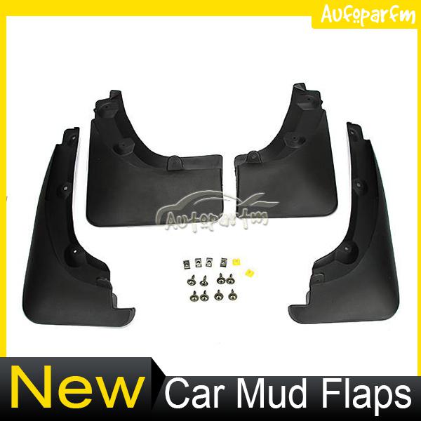 A set universary car front and rear mud flaps fit for 2009-2012 toyota rav4