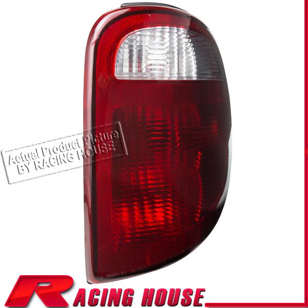 Passenger rear tail light lamp 2001-2003 dodge grand caravan right assembly red