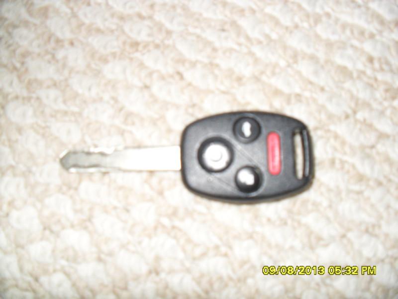 Honda keyless remote entry uncut key accord crv fob oucg8d-380h-a replacement 