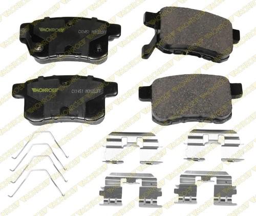 Monroe cx1451 brake pad or shoe, rear-monroe ceramics brake pad