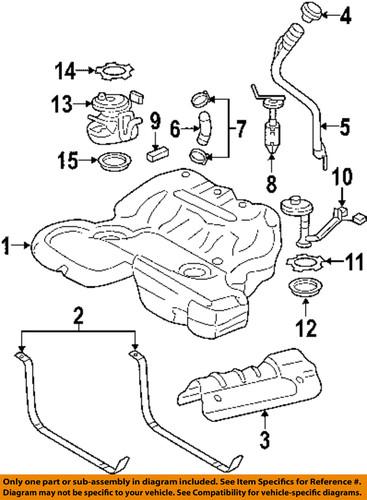 Gm oem 15832215 fuel tank cap