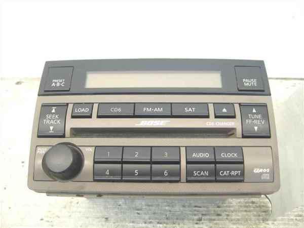 05 06 nissan altima cd 6-disc player radio w/ bose oem