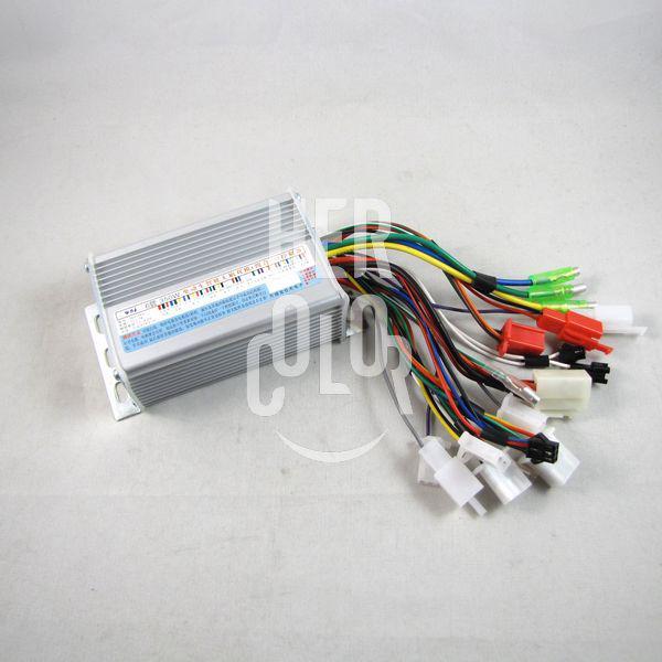 350w 36v 48v ebike scooter hallless / hall sensor brushless motor controller