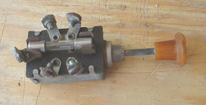 Vintage headlight switch