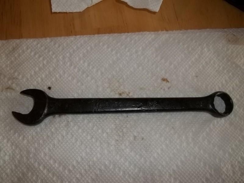 Bonney 1164 combo wrench, 5/8", usa.