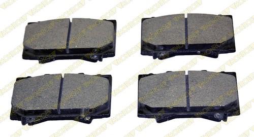 Monroe cx772 brake pad or shoe, front-monroe ceramics brake pad