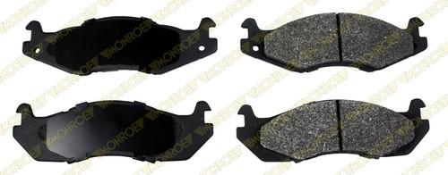 Monroe fx203 brake pad or shoe, front-monroe prosolution semi-metallic brake pad