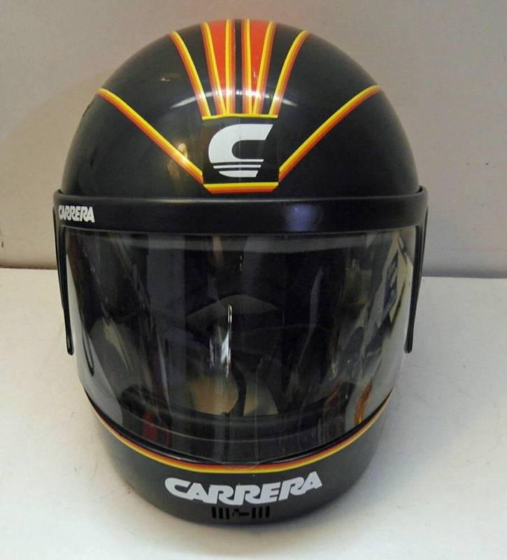 1985 carrera le mans motorcycle helmet made in germany