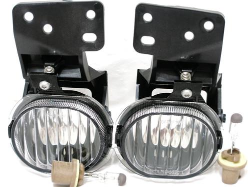 Chevy 97-03 malibu 04 05 classic fog light lamp rl h pair w/2 light bulb new