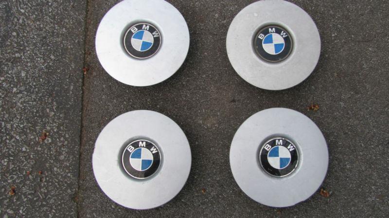 Set of bmw hub caps centers 6768641 e32 e34 e24 e23 oem 4 complete 36.13 1178728