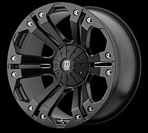 (4) 18 inch toyota tundra 18x9 black xd monster rims wheels 5x150